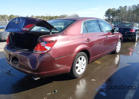 2007 Toyota Avalon Xl z USA, uszkodzony, nr VIN 4T1BK36BX7U210133